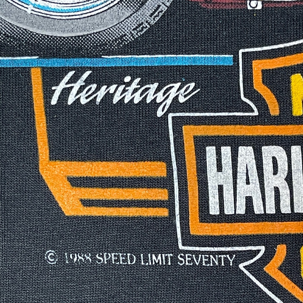Vintage 80s Harley Davidson shirt - Picture 3 of 7
